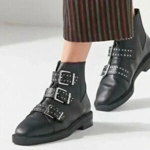 Urban Outfitters Zoe triple strap boots